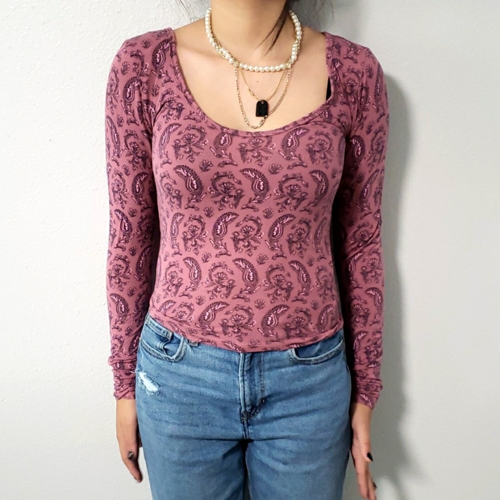 Long Sleeve Crop Top